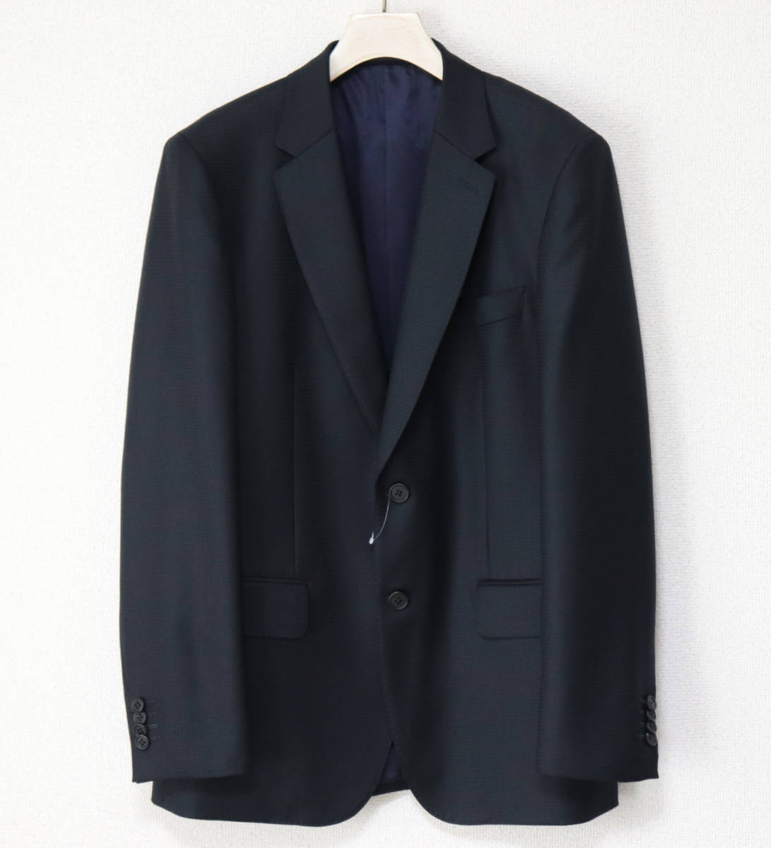 132,000円新品【ポールスミス】高級エルメネジルドゼニア生地 シャドー
