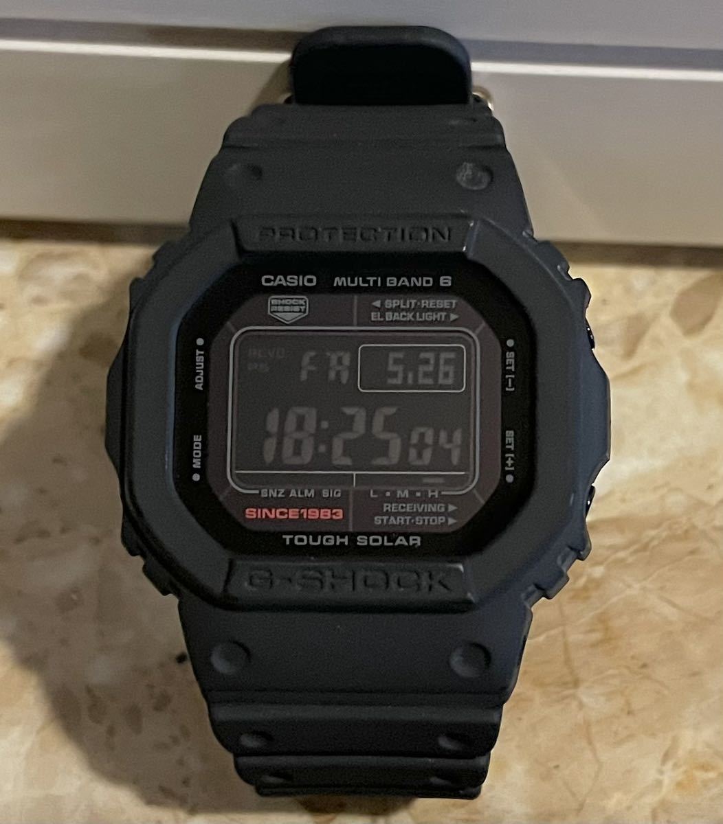 CASIO G-SHOCK GW-5035A-1JR ブラック デジタル 35TH ANNIVERSARY BIG BANG BLACK 腕時計  Gショック タフソーラー