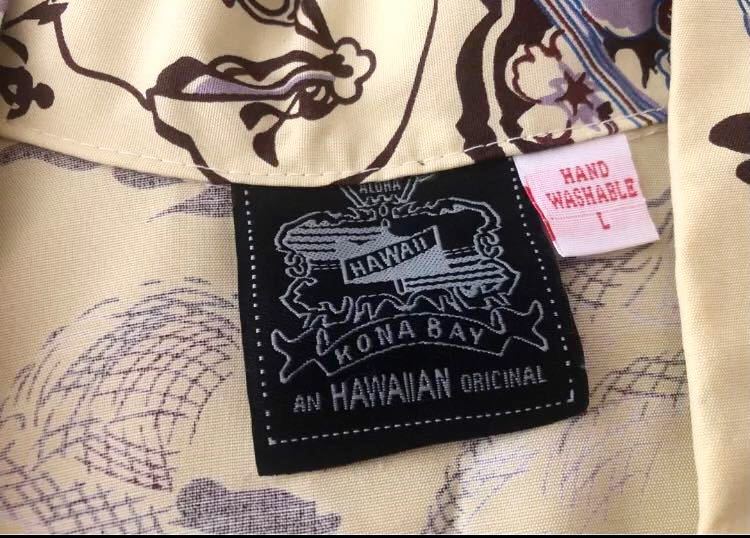 Kona Bay Hawaii コナベイハワイ アロハシャツ ランドオブアロハ