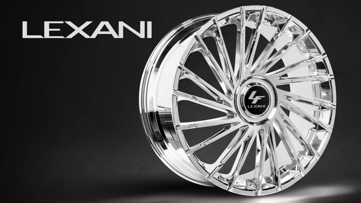 LEXANI★WRAITH-XL★26インチ×10J★Big Center Cap★センターキャップタイプ！！５穴・６穴対応！ホイールのみ４本セット！クローム価格！_CHROME