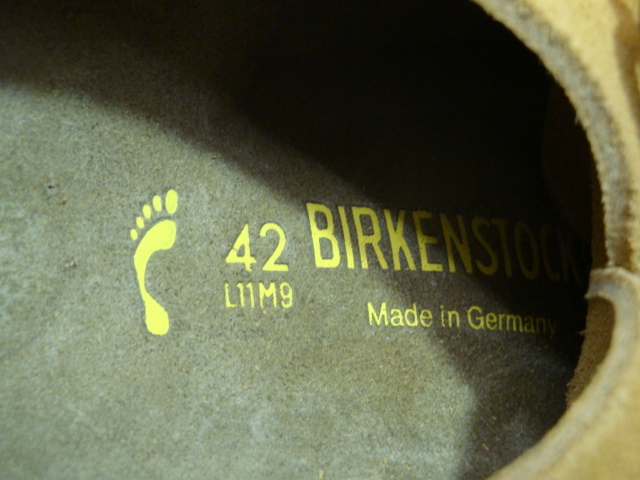 【未使用】BIRKENSTOCK Montana モンタナ 別注スエード　42_画像8