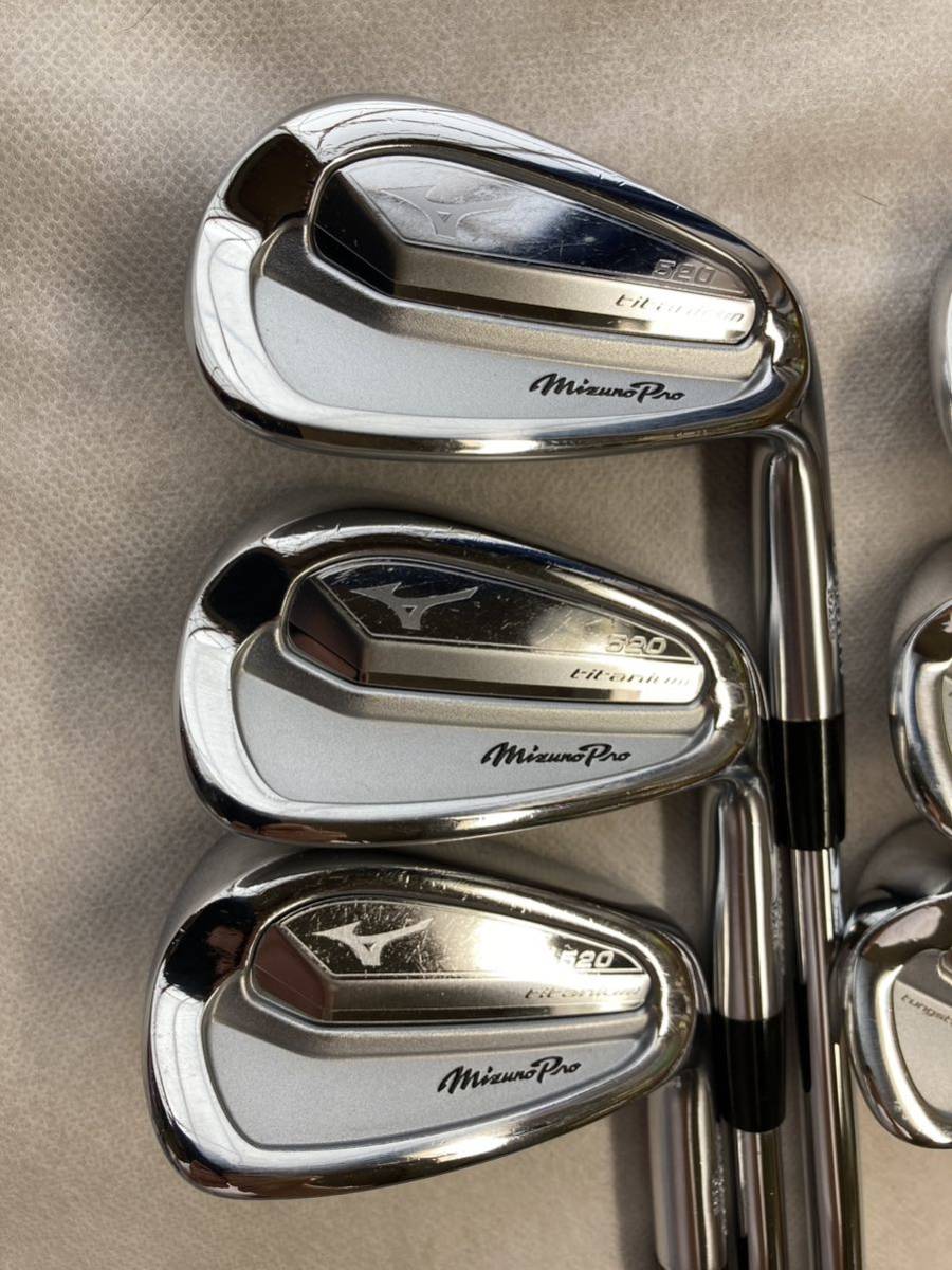 好評在庫あ ヤフオク! - Mizuno Pro 520 アイアンセット