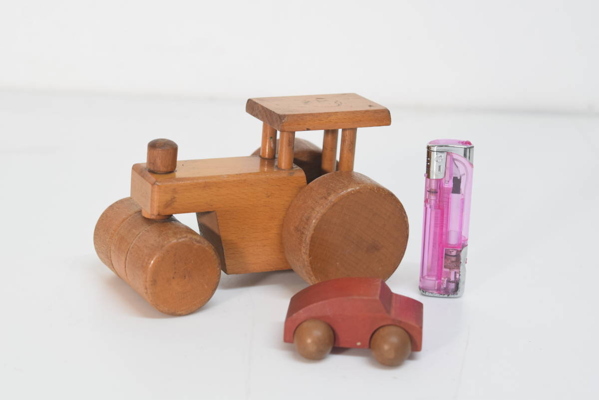 ■ ドイツ製　木のおもちゃ　木製車のおもちゃ2種　　検：Holzspielzeug ■_画像9