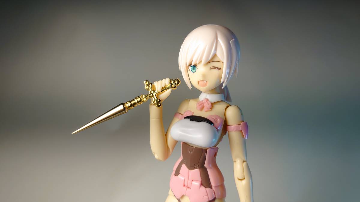 1/12　ロザリオダガー（金）　オリジナル / 武器 / ミニチュア / ドール小物 / メガミデバイス / figma / FAG / 30MS 等に_画像3