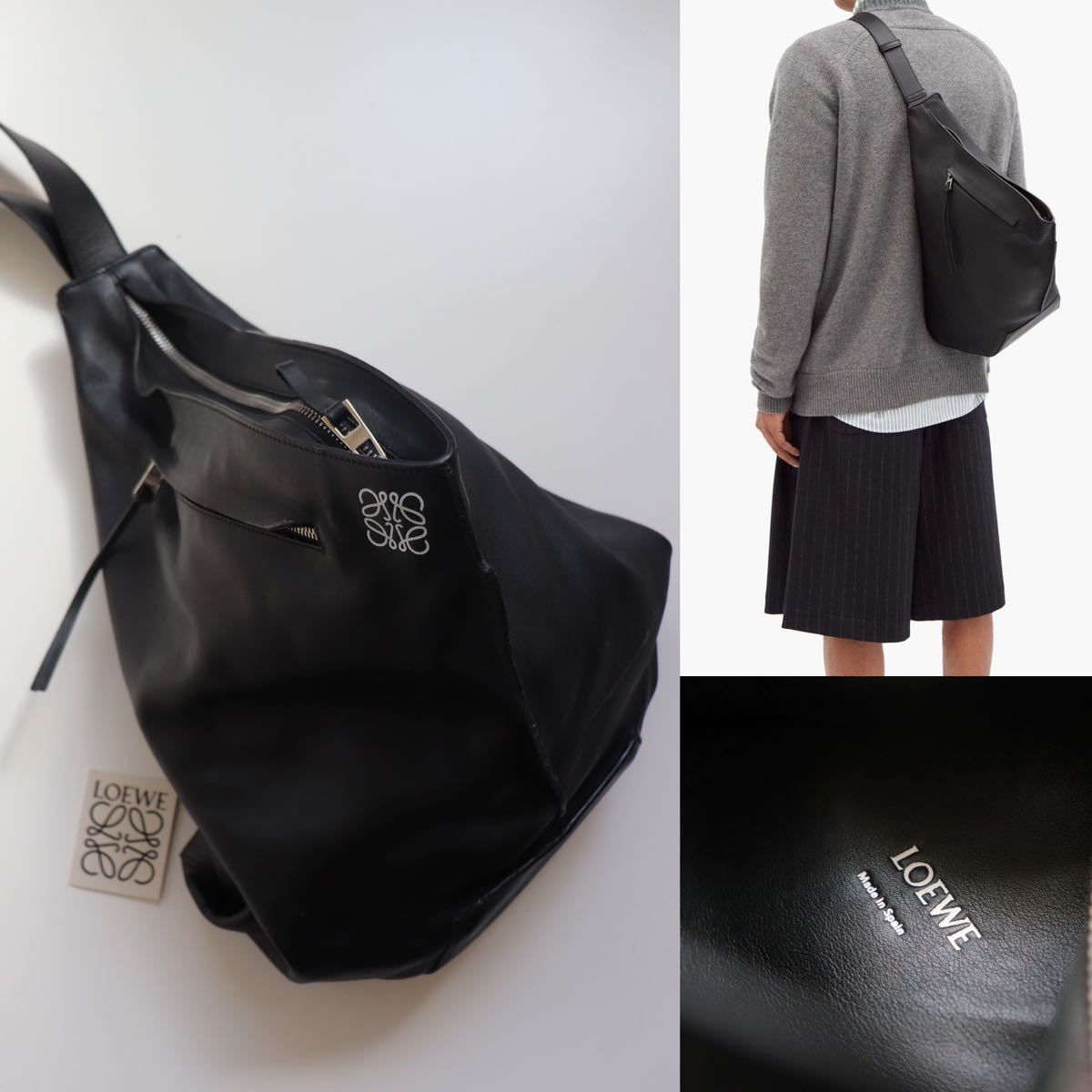 人気定番品 LOEWE Anton ロエベ アントン ボディ バッグ リュック
