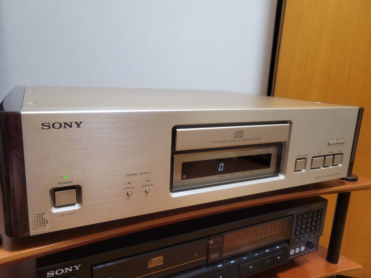 2022最新のスタイル SONY ソニー CDP-R3 CDプレイヤー 動作品 メンテ済