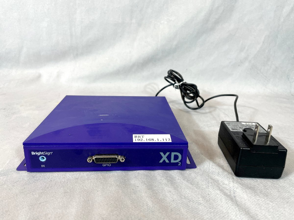 TS4287_As◇モデルR使用品◇BrightSign◇XD232◇デジタルサイネージ