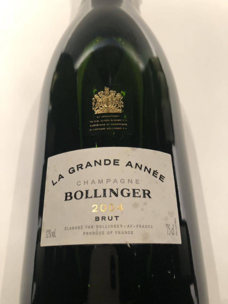 BOLLINGER 2004 ボランジェ ラ グランダネ 750ml シャンパン