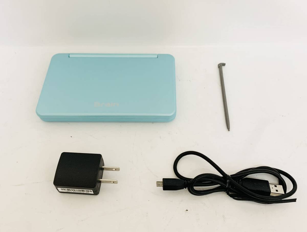 1円スタート シャープ SHARP カラー電子辞書 Brain 中学生モデル