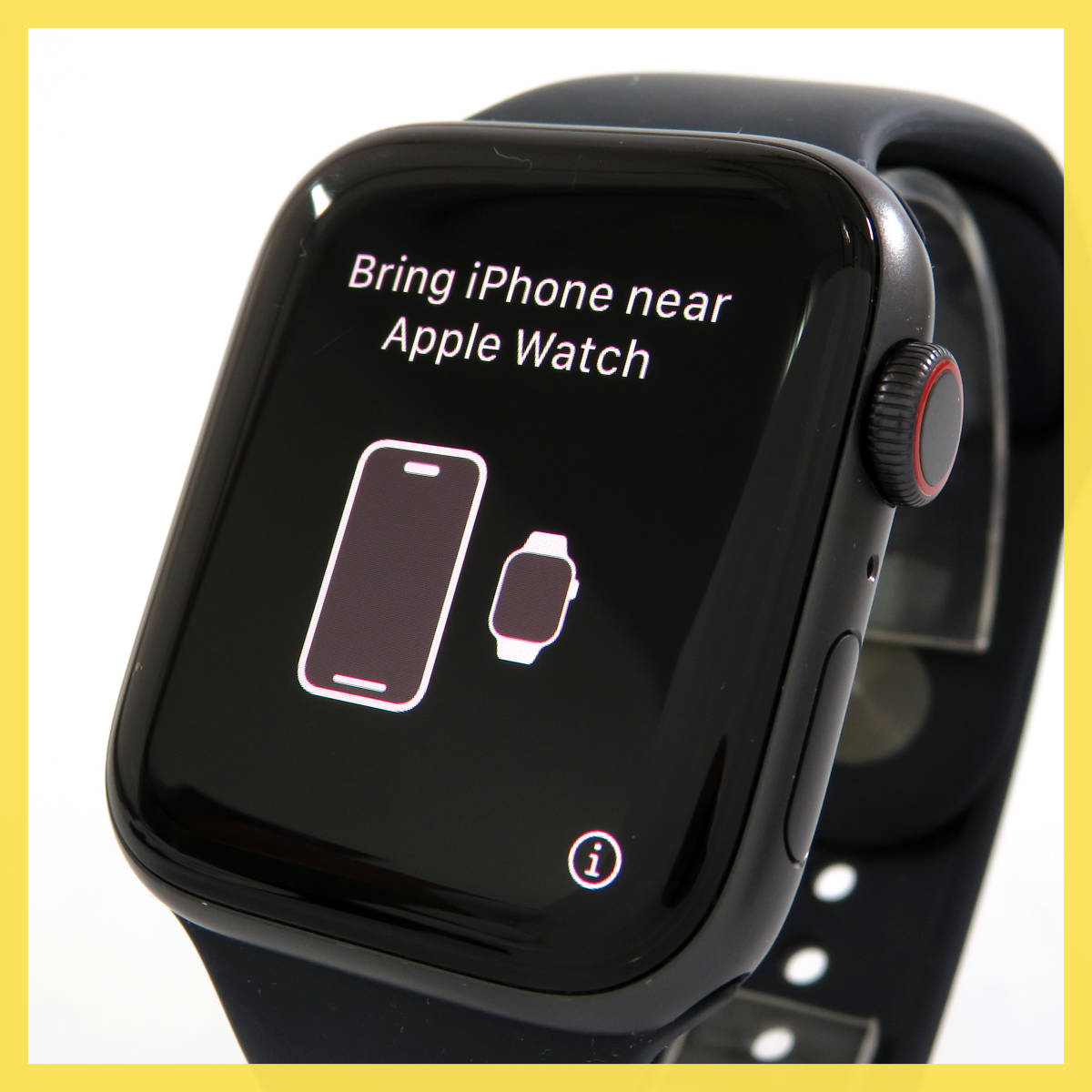 1円□AppleWatch SE□アップルウォッチ□A2356□GPS+Cellular□44mm