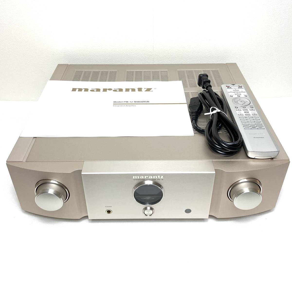 安いそれに目立つ marantz PM-12 プリメインアンプ マランツ マランツ