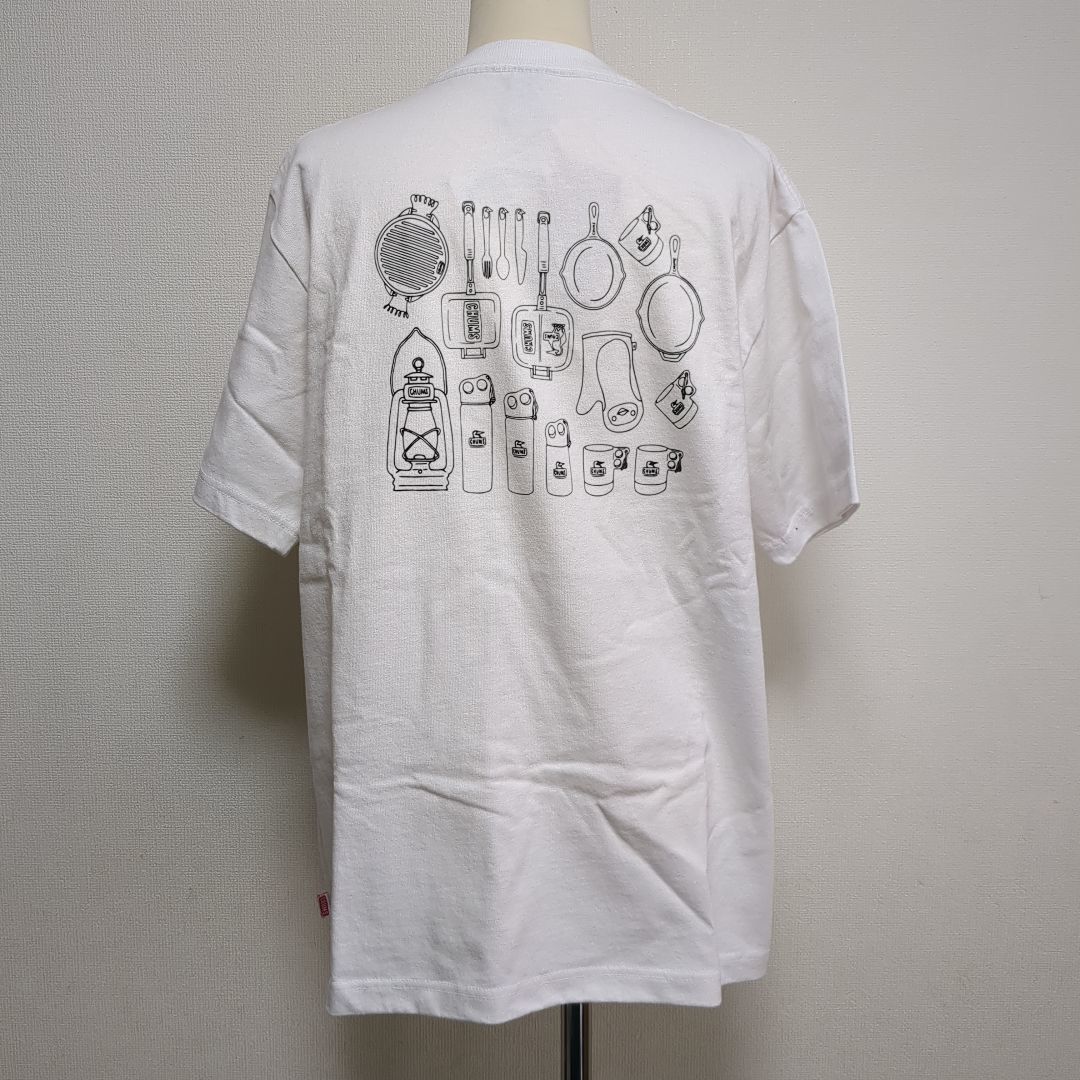 CHUMS（チャムス）☆バックプリント☆キャンプギアプリント☆Tシャツ☆新品_画像5