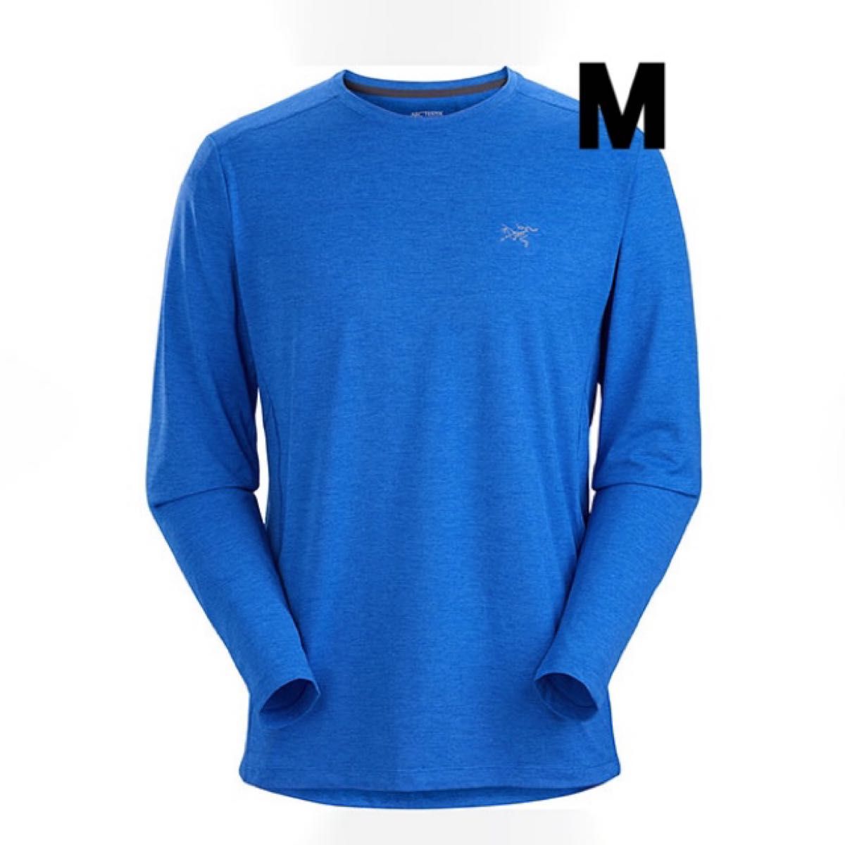 ARC'TERYX アークテリクス　Cormac Crew LS Mens 長袖　カットソー　メンズ　Mサイズ　ブルー　ロゴ入り