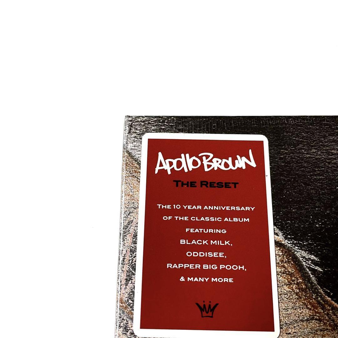 未開封 Apollo Brown / The Reset LP レコード_画像4