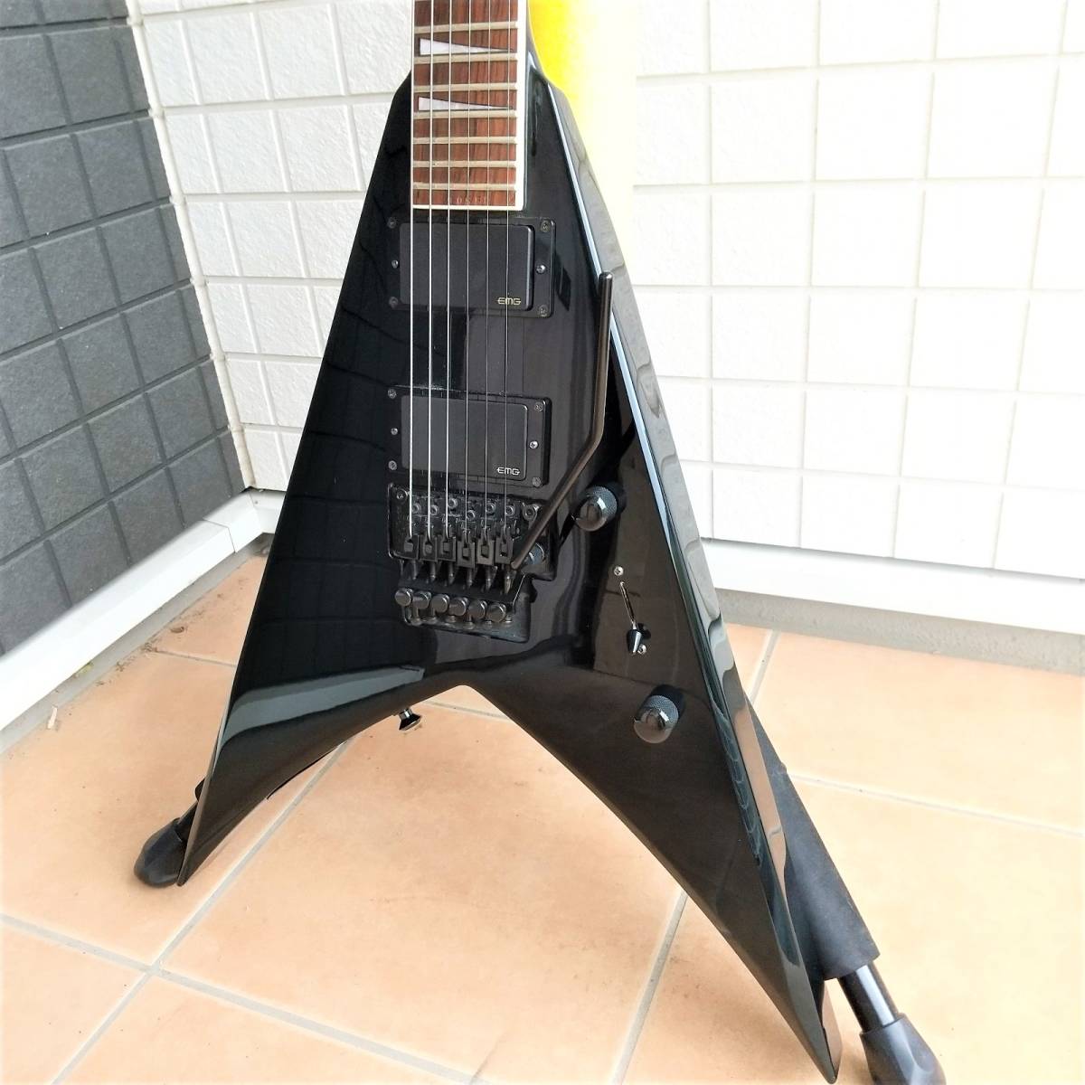 □Jackson KVXMG BLK King V EMG 81 85 ジャクソン Floyd Rose