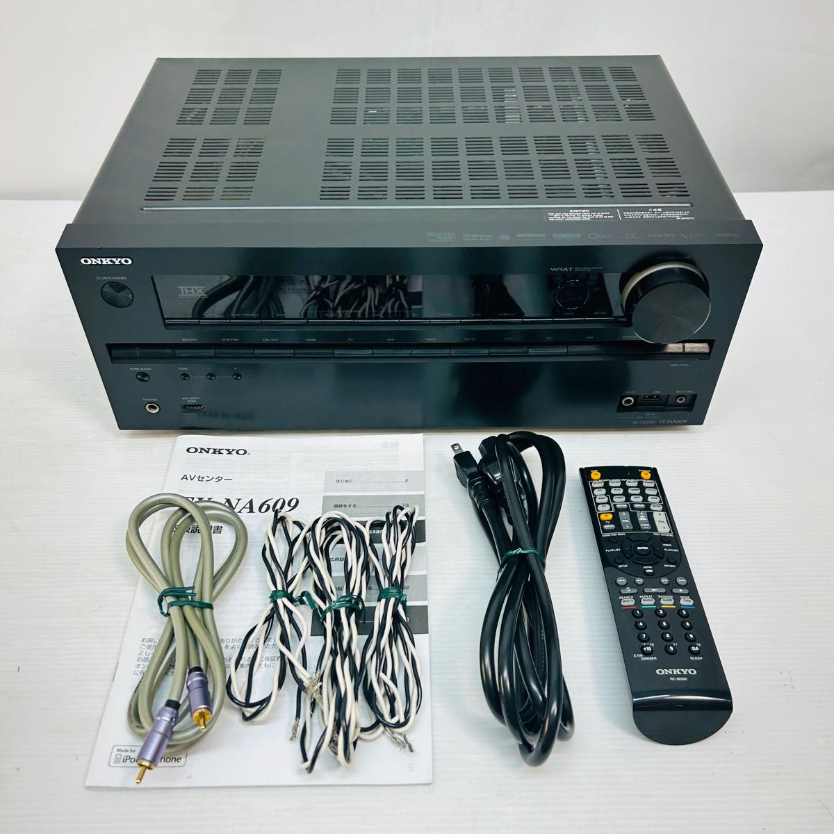 美品】ONKYO オンキョー AVアンプ TX-NA609 ブラック 完動