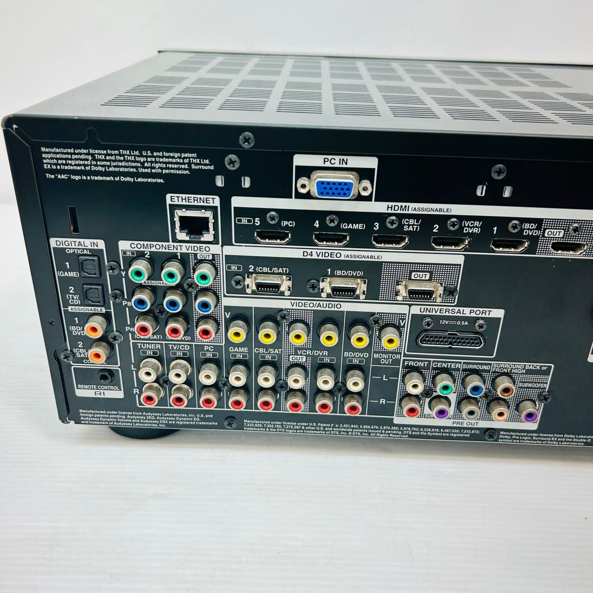 美品】ONKYO オンキョー AVアンプ TX-NA609 ブラック 完動品-