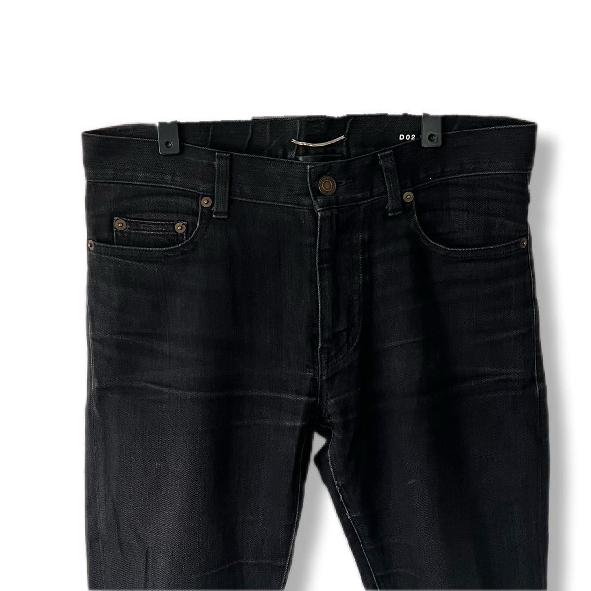 SAINT LAURENT サンローラン 16aw エディ ブラックデニム-
