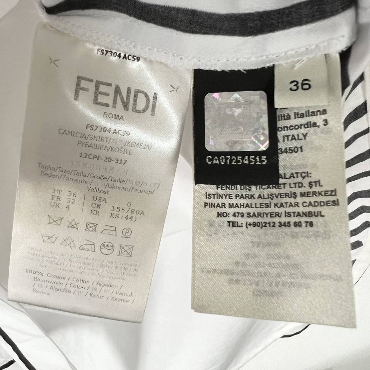 FENDI フェンディ JOSHUA VIDES ジョシュアヴィーダス 20aw シャツ だ