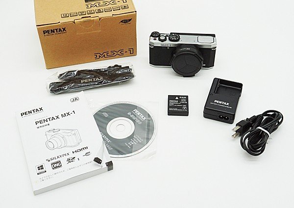 PENTAX デジタルカメラ PENTAX MX-1 クラシックブラック 美品 - その他