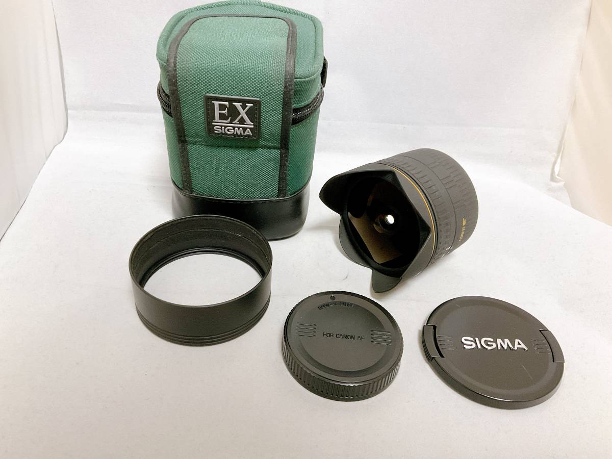 キャノン用/魚眼レンズ】 SIGMA 15mm F2.8 EX DG-