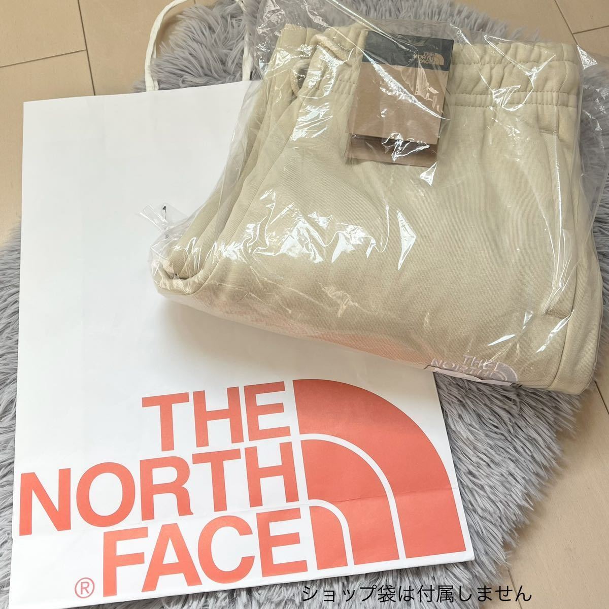 送料無料 THE NORTH FACE ノースフェイス スウェットパンツ レディース ジョガーパンツ 長ズボン 刺繍 ライトベージュ 海外限定 正規品 M L_画像9