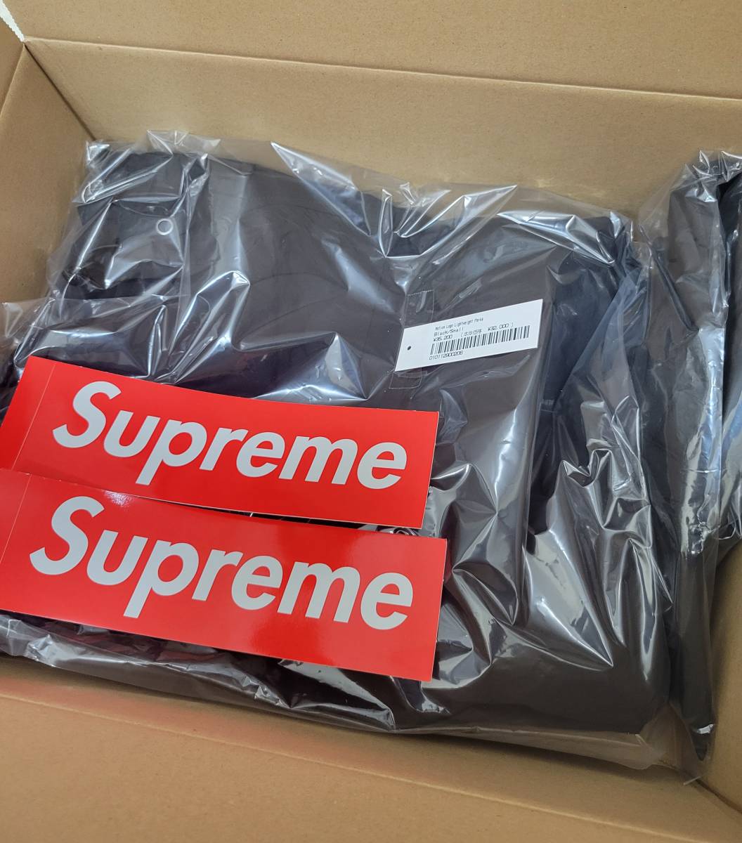 Supreme★Motion Logo Lightweight Parka Sサイズ Small Black ブラック 黒 モーションロゴ ライトウェイト パーカー シュプリーム_画像4