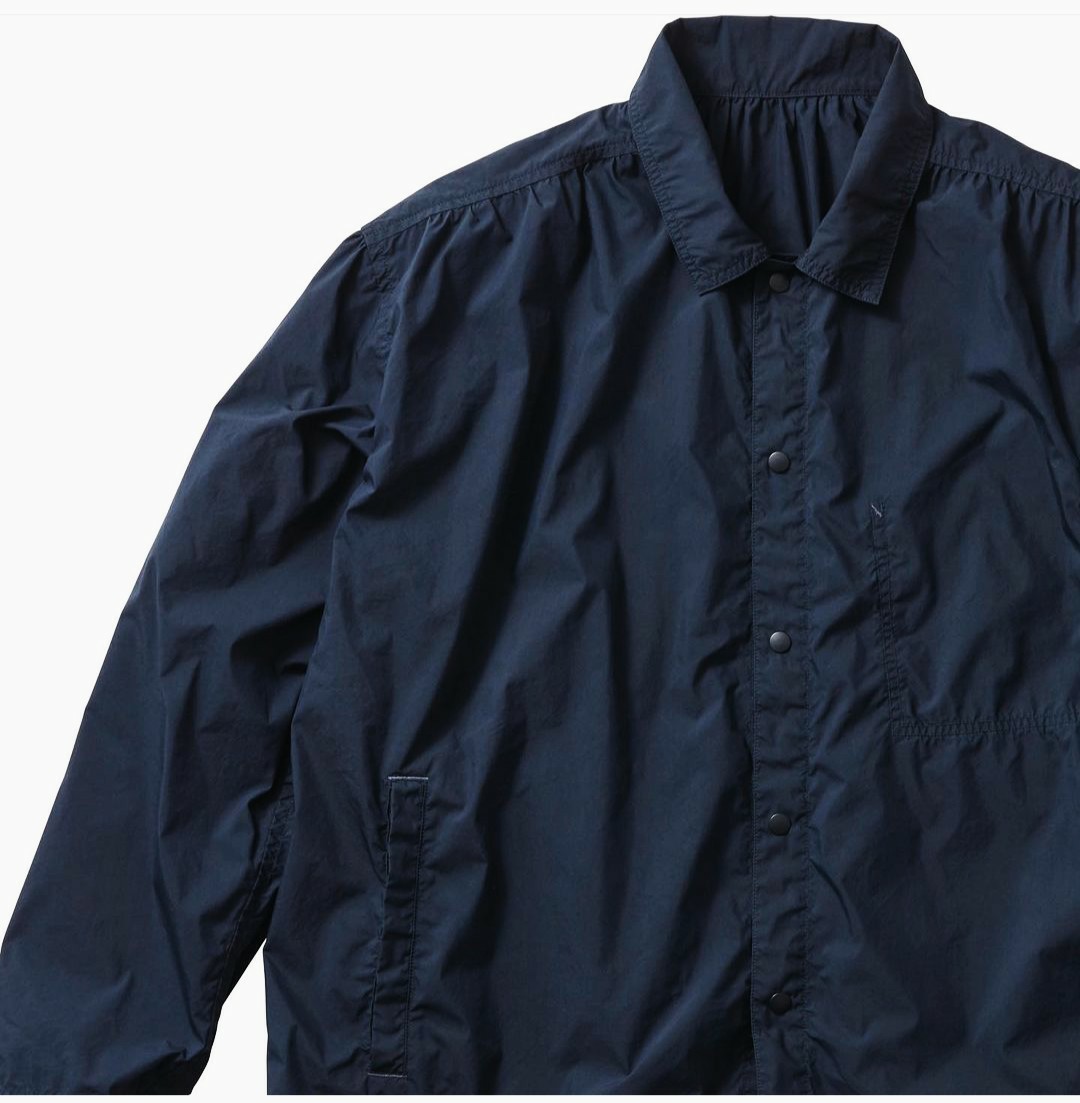 完売品 ポータークラシック ポプリンミルシャツジャケット XL ブラック