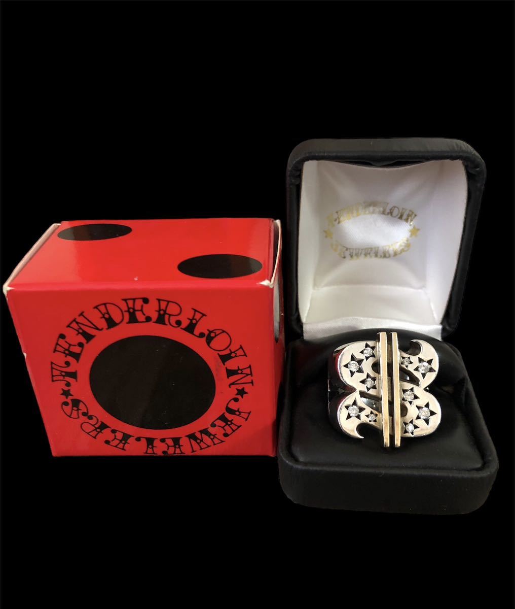 ☆送料無料、即決!TENDERLOIN T-$ RING SILVER STONE テンダーロイン