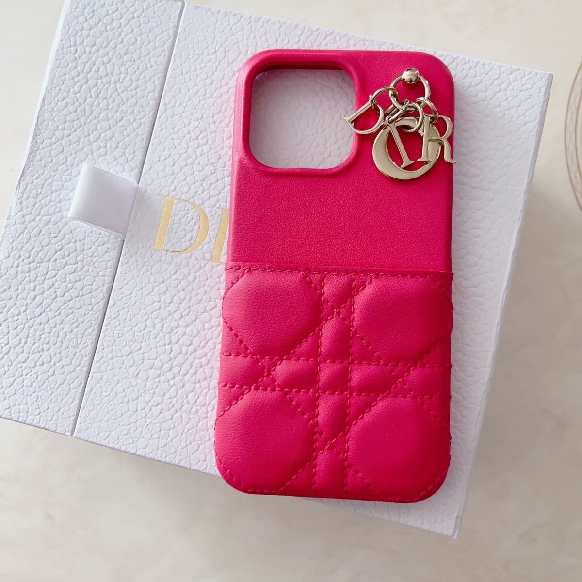 美品 LADY DIOR IPHONE 13 PROケース... - Yahoo!オークション