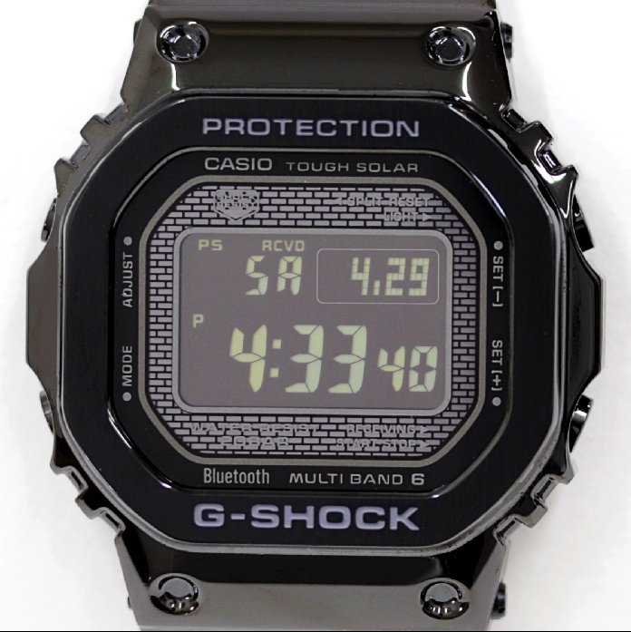 カシオ　G-SHOCK　Gショック フルメタル　GMW-B5000GD　腕時計　電波ソーラー　Bluetooth　クォーツ　メンズ　_画像1