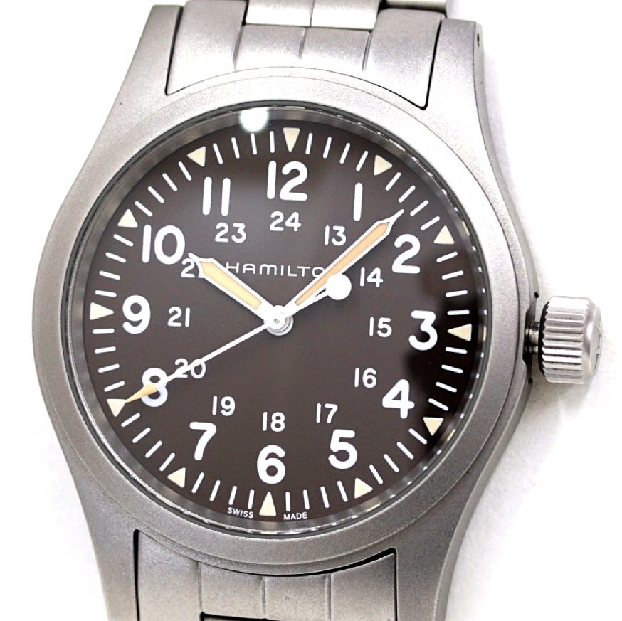 オンライン限定商品】 ハミルトン カーキフィールド H69439901 腕時計