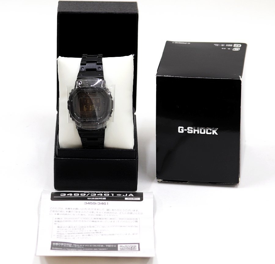 カシオ　G-SHOCK　Gショック フルメタル　GMW-B5000GD　腕時計　電波ソーラー　Bluetooth　クォーツ　メンズ　_画像6