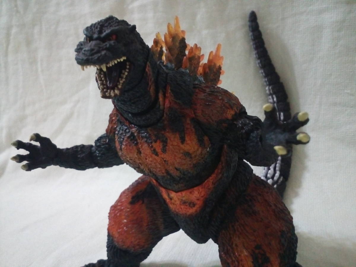 多数出品同梱OK S.H.MonsterArts ゴジラ1995 ゴジラvsデストロイア デスゴジ バーニングゴジラ モンスターアーツ_画像1