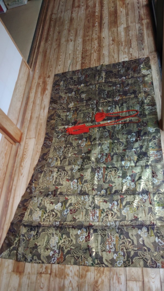 袈裟匠草戸庵 <<近江の麻>> 手描き友禅本麻七条袈裟 遠山 袈裟匠草戸庵 <<近江の麻>> 手描き友禅本麻七条袈裟 遠山