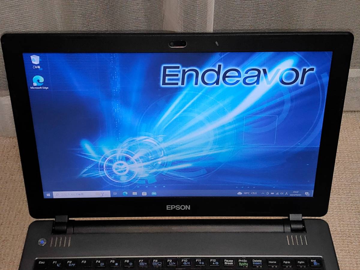EPSON Endeavor NJ3900E Corei5 SSD搭載 Webカメラ付き