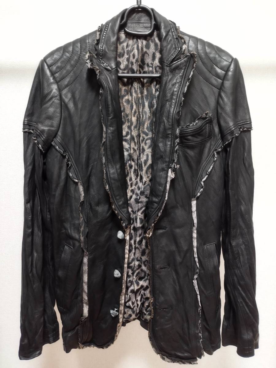 【jets様専用】Roen レザージャケット 鹿革 LGB 14th addiction saint laurent lewis leathers chrome hearts schott y'2 leather_画像1