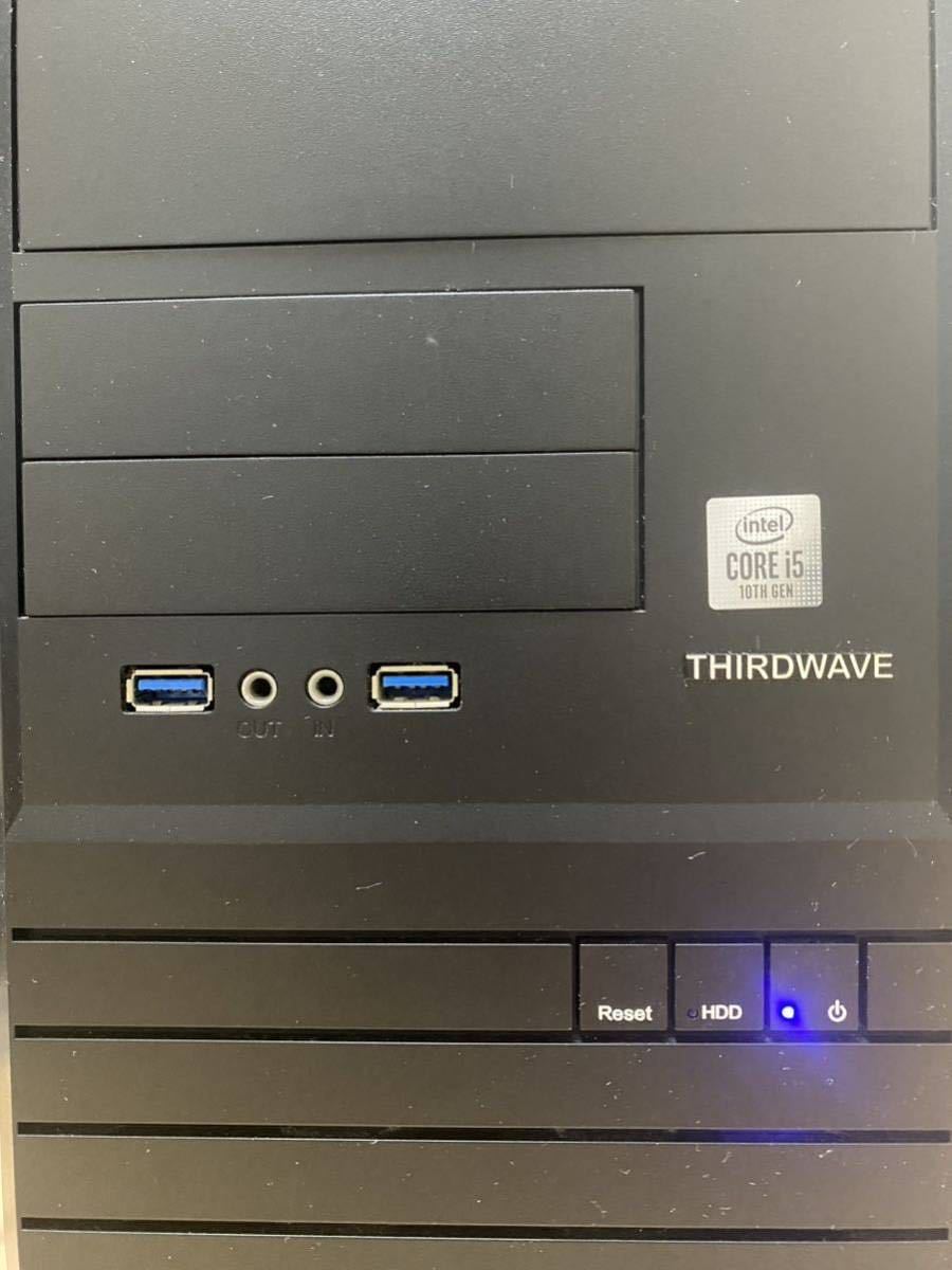 全ての Thirdwave ドスパラ GALLERIA MV ゲーミング PC Gen i5-10400 コンピュータ