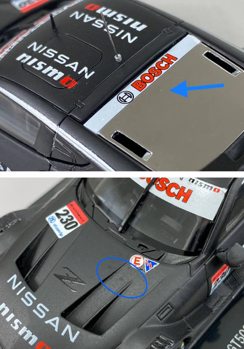 希少!<未使用>EBBRO エブロ 1 43 Nissan Z GT500( 2022 SUPER GT