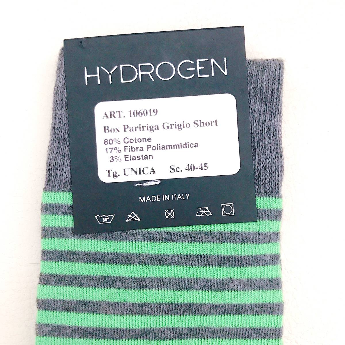 売切り【新品・送料一律250円】HYDROGEN ハイドロゲン ソックス 靴下_画像3