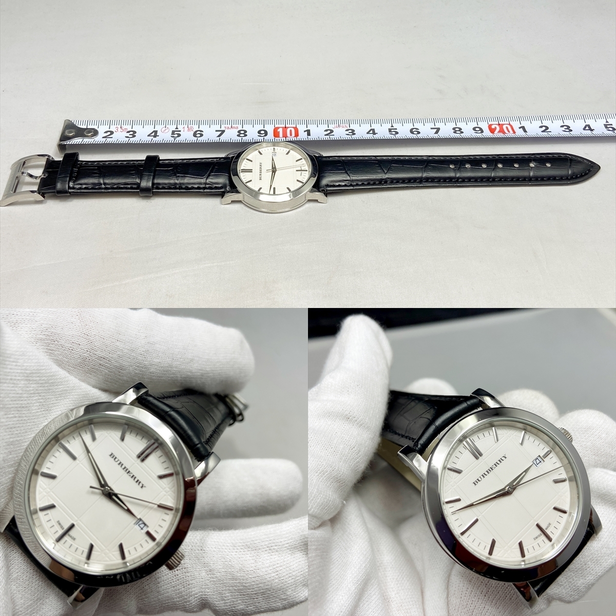 新品仕上 新品 ベルト・電池 バーバリー Burberry BU1379 腕時計 新品仕上 新品 ベルト・電池 バーバリー Burberry BU1379 腕時計