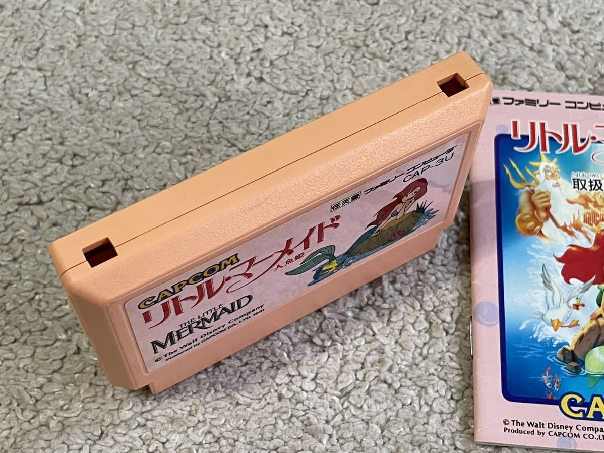 ディズニーアニメをゲーム化! 激レア 美品 リトルマーメイド ROM ディズニーアニメをゲーム化! 激レア 美品 リトルマーメイド ROM