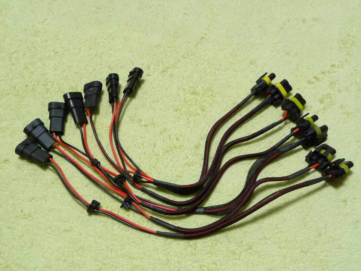 HID ballast power supply conversion Harness H8*H11 all-purpose unused goods 7ps.