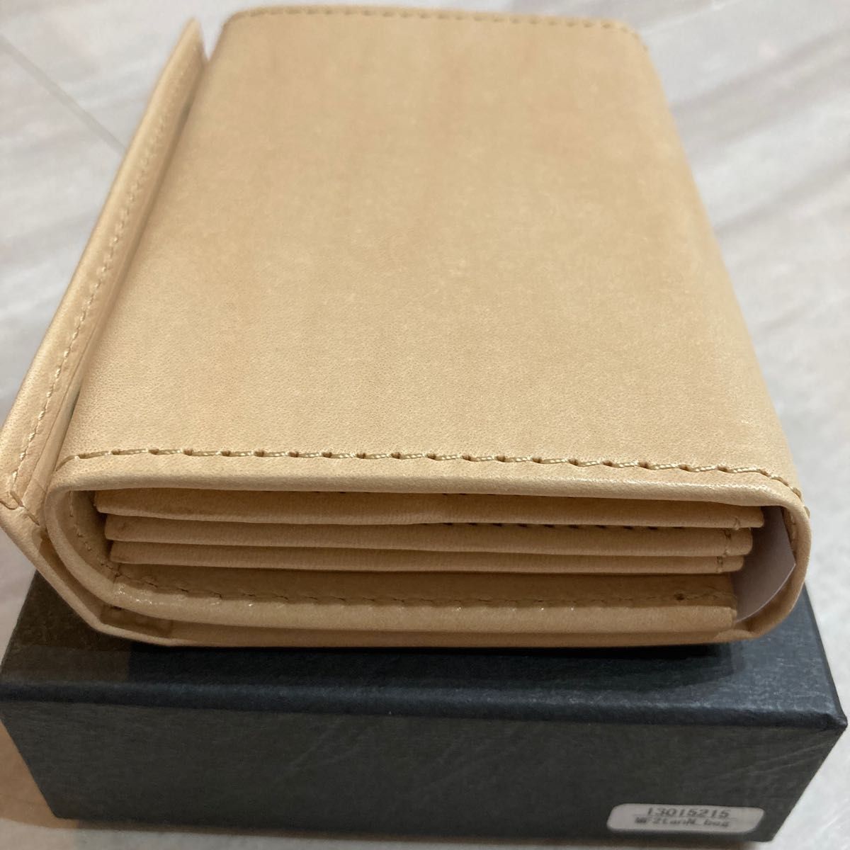 新品未使用】エムピウ m+ ミッレフォッリエ2 TAN27 ヌメ革
