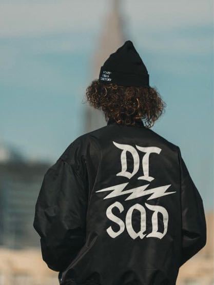 新品未使用】23SS WTAPS TEAM JACKET NYLON TWILL DSQD BLACK Mサイズ