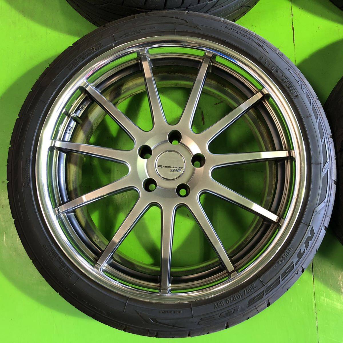 NT146 TANABE タナベ EXECUTOR SSR エグゼキュター EX04 ホイール 20