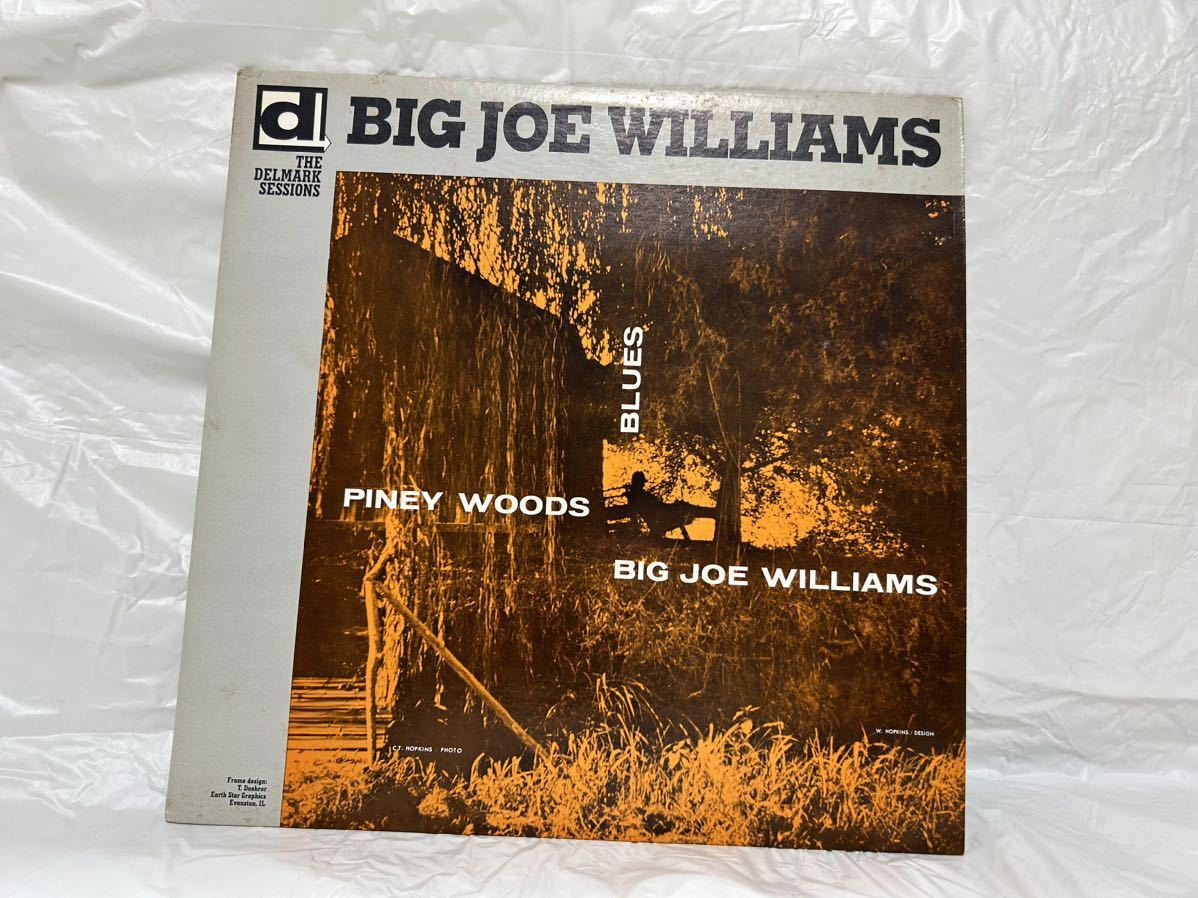●H434●LP レコード BIG JOE WILLIAMS/PINEY WOODS BLUES/DELMARK DL-602 ビッグ・ジョー ウィリアムズ US盤_画像1