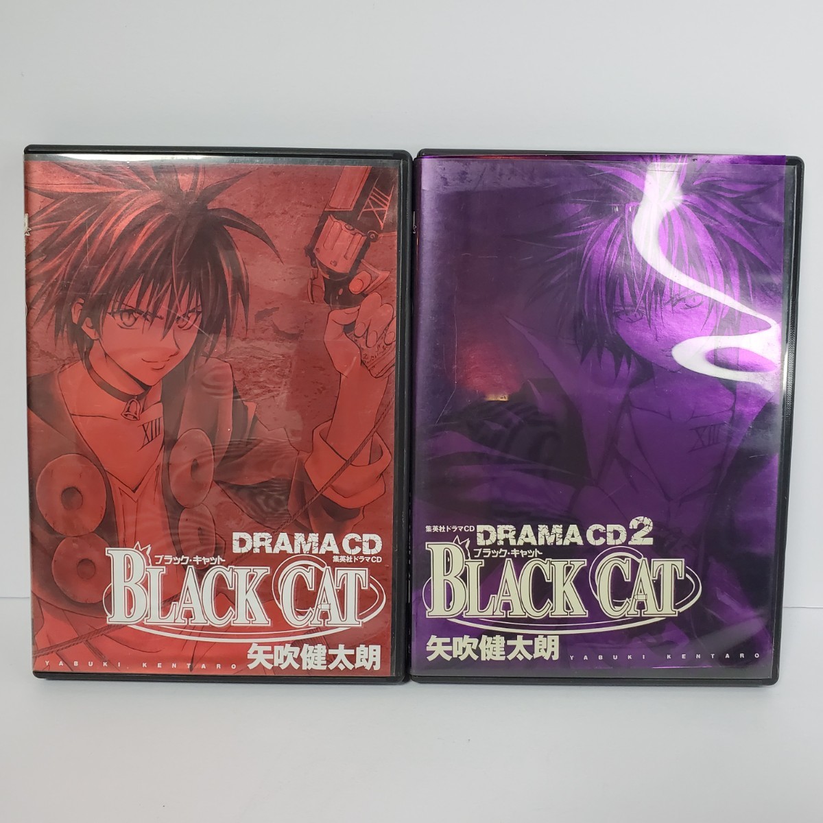 送料無料【ドラマCD】BLACK CAT ブラック・キャット ドラマCD+ドラマCD 2 セット　ユーズド品_画像1