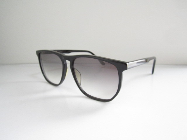 箱◆ビンテージ　レトロ　年代物　Wilson　W-6001　ウィルソン　ウェリントン型　ブラック　サングラス　眼鏡　程度良品