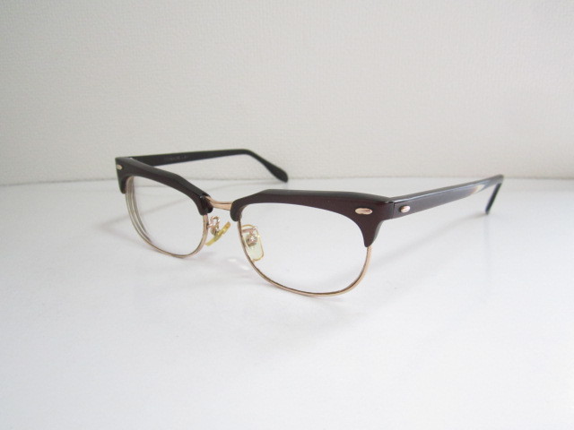 籠◆1960´s　希少価値　ビンテージ　レトロ　オーストラリア製　VIENNALINE　1/10　12KGF　装飾　眼鏡　品